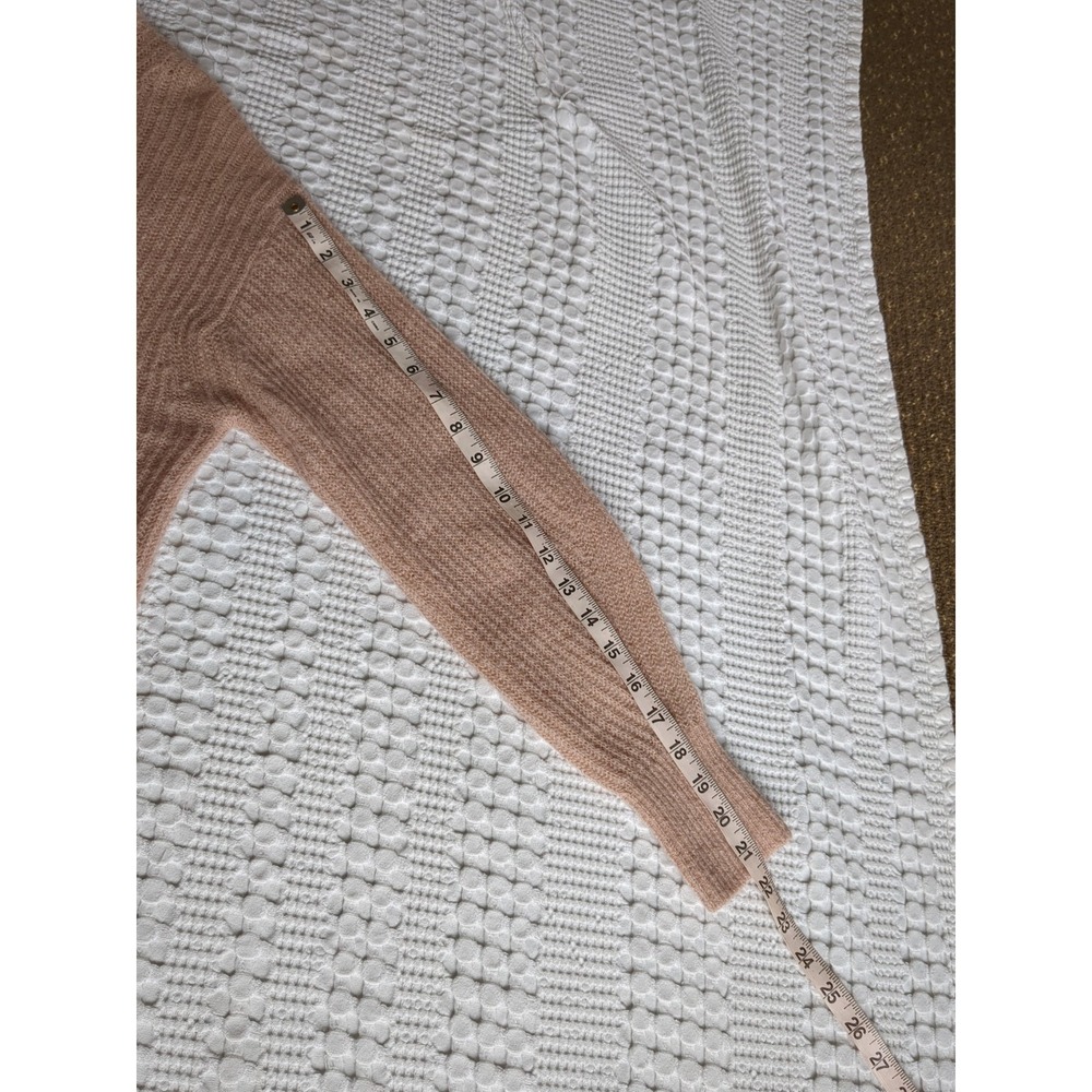 Everlane Oversized‎ Alpaca Crew Sweater Sz XS Peach Orange - Picture 5 of 9